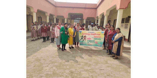 सेवा सप्ताह के अंतर्गत मैराथन दौड़ आयोजित